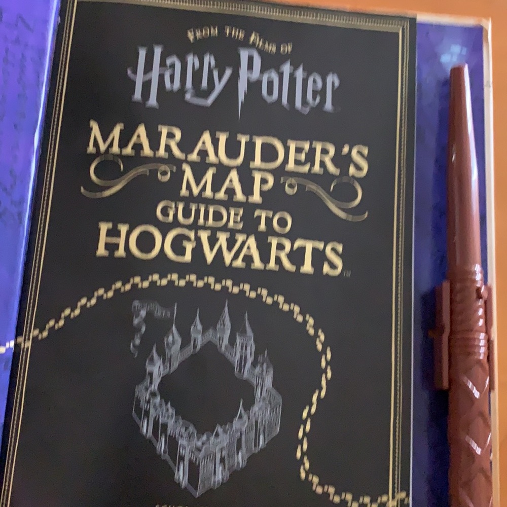 Harry Potter book &  wand - Picture 2 of 5